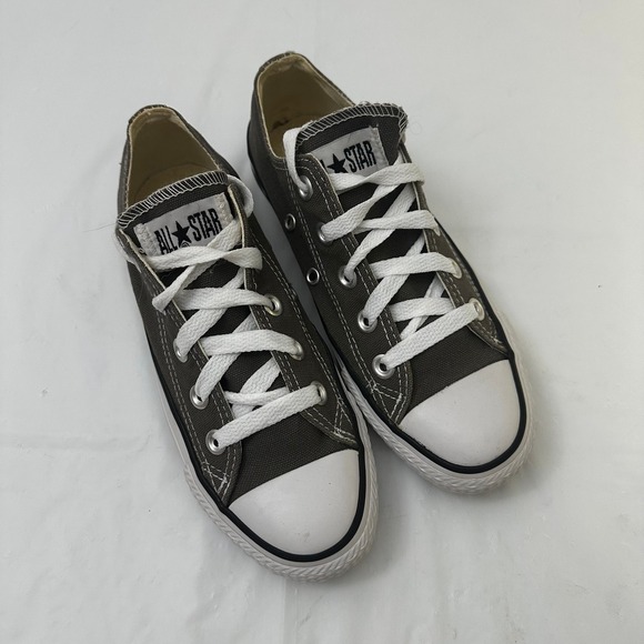 Converse Shoes - Converse Chuck Taylor All Star Low Top Charcoal Grey/Olive Hugh Sneakers WSize5